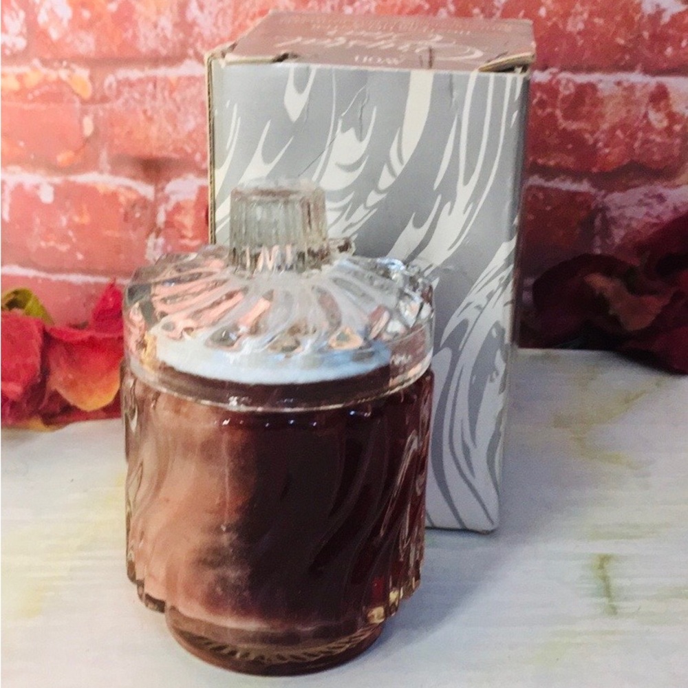 Vintage 70s Avon Crystal Clear Hostess Decanter